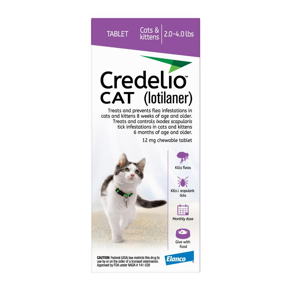 Credelio Cats (12mg) - Free Shipping