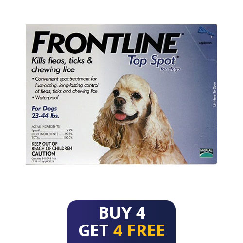 Frontline medium outlet dog