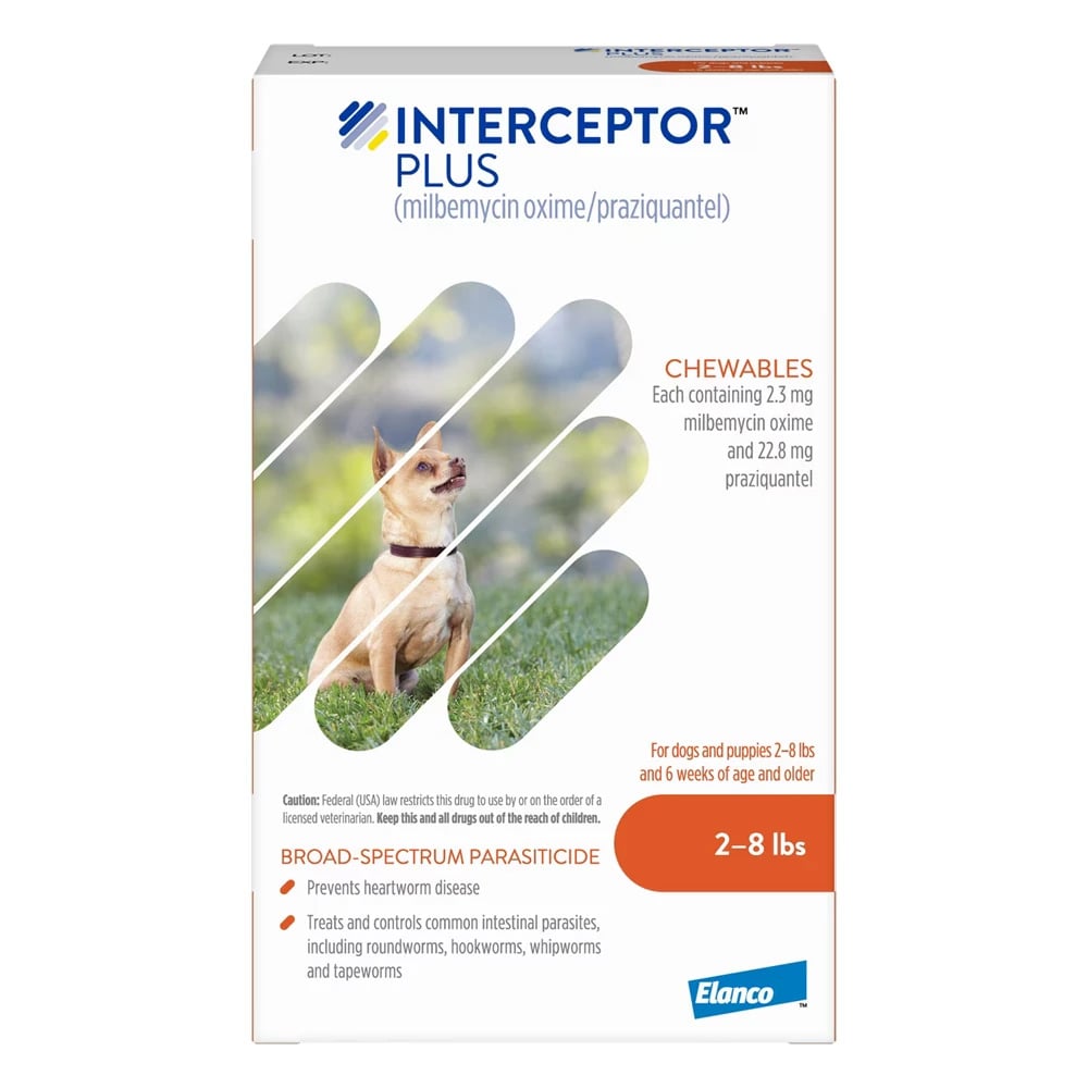 444.dogs専用 Buy Interceptor Plus Chew (Interceptor Spectrum) For Dogs 2-8lbs