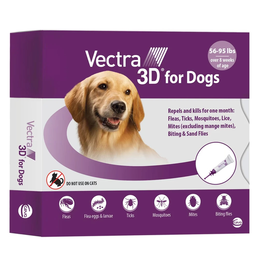 Buy Vectra 3d For Large Dogs 55-88lbs - Free Shipping