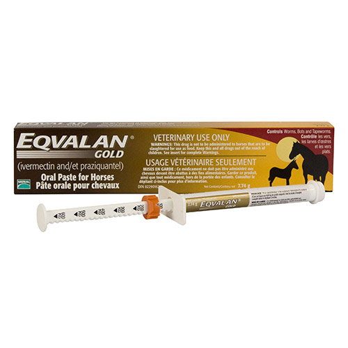 Buy Eqvalan Gold Dewormer Oral Paste For Horse - Free Shipping