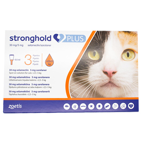 Buy Stronghold Plus For Cats Online At Canadapetcare Com